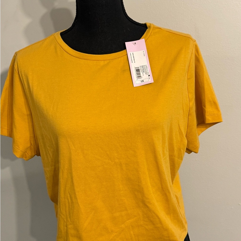 Mustard Crop Top